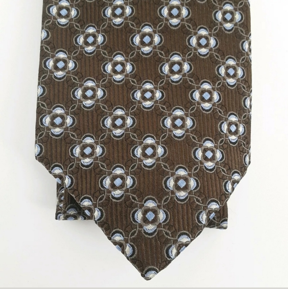 Robert Talbot Hand Sewn Purple Polka Dot Tie